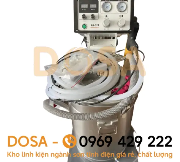 Kho linh kiện và hoạt động hỗ trợ kỹ thuật sơn tĩnh điện DOSA