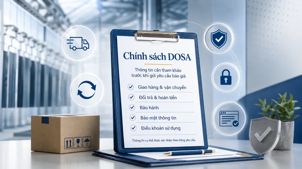 chính sách sơn tĩnh điện dosa