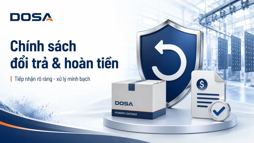 dosa chính sách đổi trả hoàn tiền