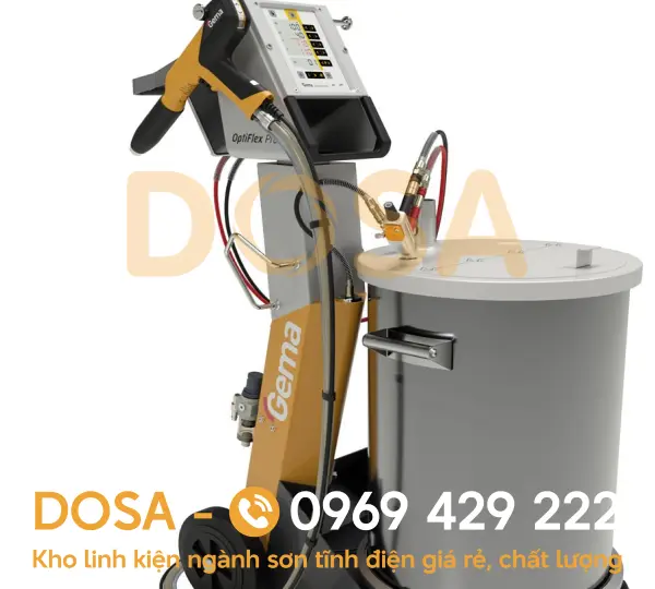 Súng sơn tĩnh điện Gema chính hãng, siêu bền, giá rẻ nhất