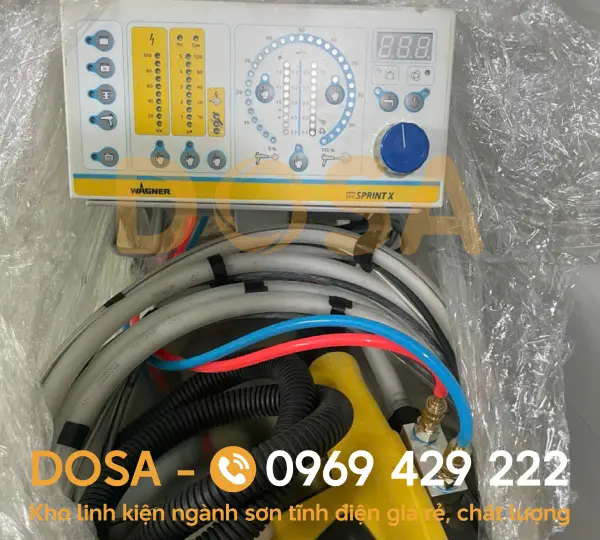 Súng phun sơn tĩnh điện cũ Wagner X1 chính hãng, giá rẻ