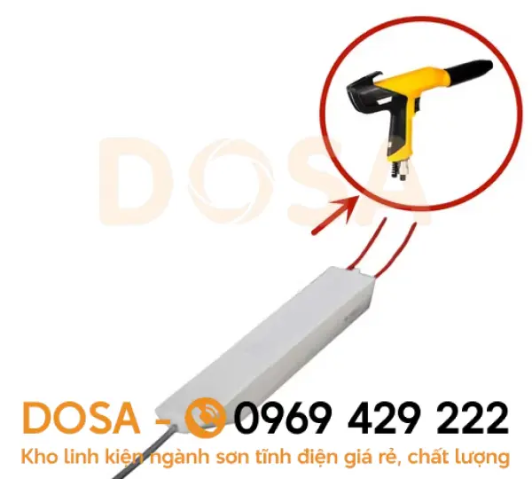 Cao áp súng phun sơn tĩnh điện SOOHO chính hãng, bền bỉ