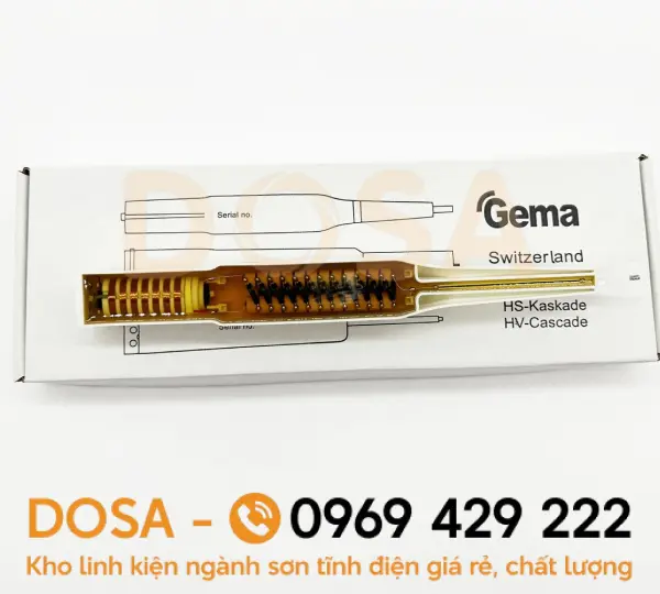 Cao áp súng sơn tĩnh điện Gema chất lượng, giá rẻ