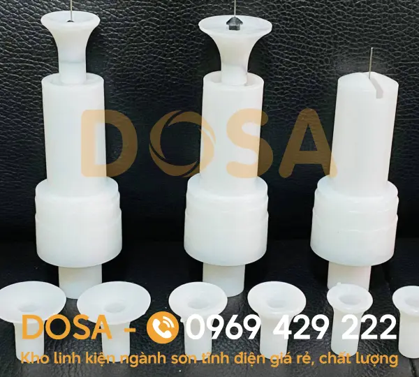 Kim điện cực súng sơn tĩnh điện Wagner loại tròn chính hãng