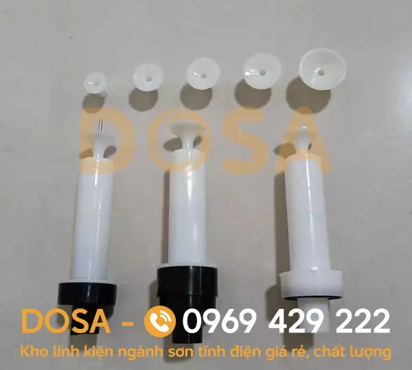 Kim điện cực súng sơn tĩnh điện ST201 loại ngắn giá tốt