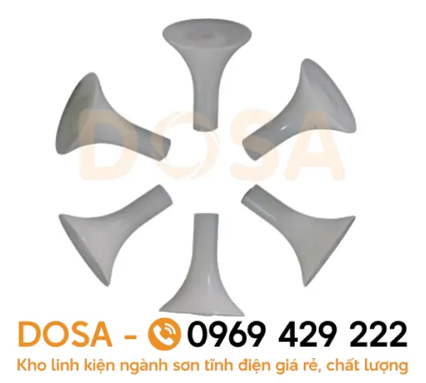 Loa phun súng sơn tĩnh điện ST201 loại dài siêu bền, giá rẻ