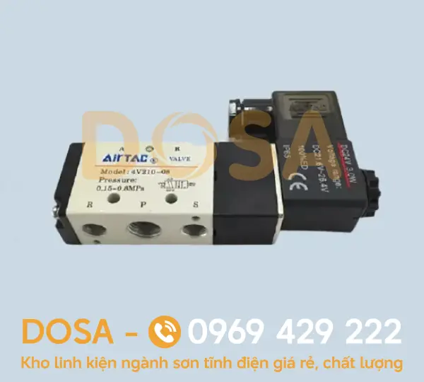 Van điện từ khí nén 12V chính hãng, giá rẻ nhất hiện nay
