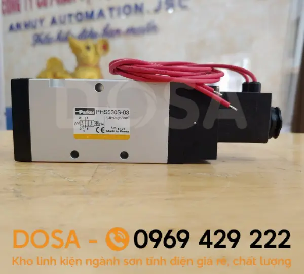 Van điện từ khí nén 24VDC chất lượng, giá rẻ nhất hiện nay