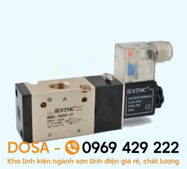 Van điện từ khí nén 1 chiều chính hãng, giá cạnh tranh