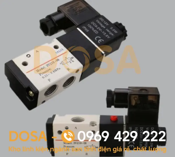 Van điện từ khí nén 1 chiều chính hãng, giá cạnh tranh