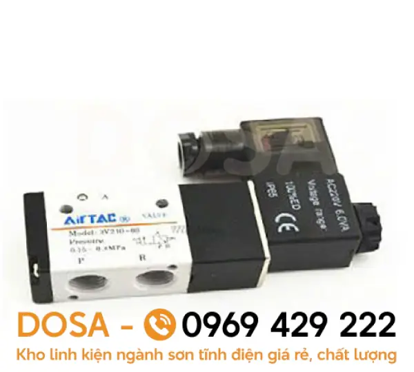 Van điện từ khí nén 2 chiều siêu bền, giá tốt nhất tại Việt Nam