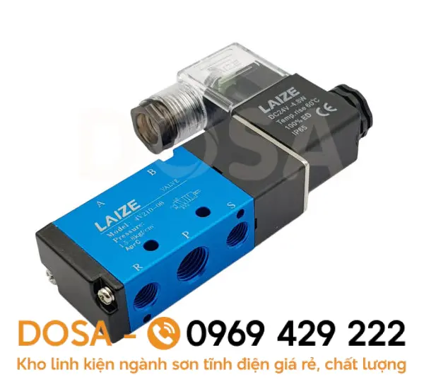 Van khí nén 5/2 24V chất lượng, giá rẻ nhất hiện nay