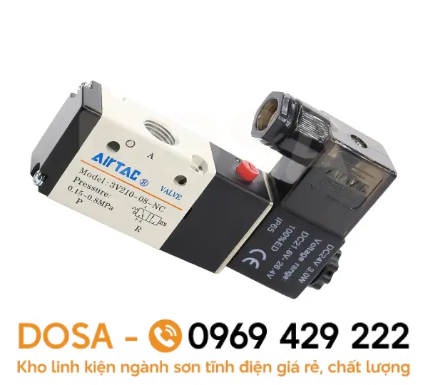 Van điện từ Airtac chất lượng cao, giá rẻ nhất tại Việt Nam