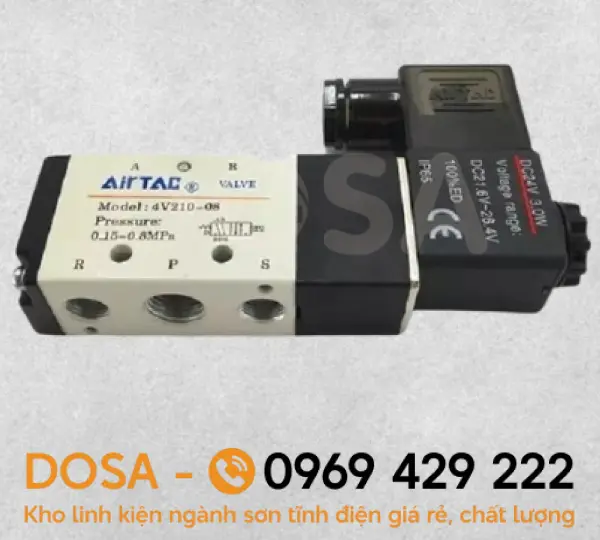 Van điện từ Airtac chất lượng cao, giá rẻ nhất tại Việt Nam