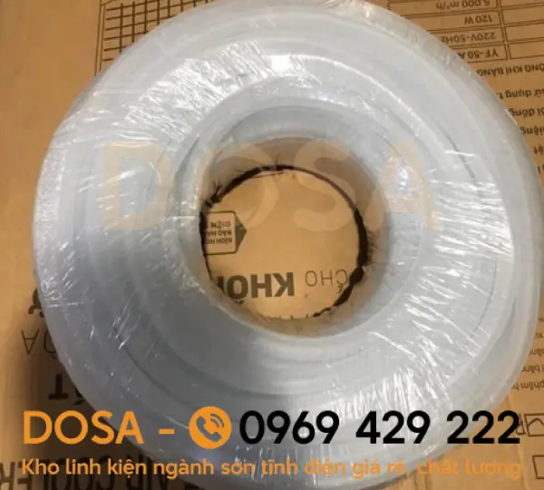 Dây dẫn bột sơn tĩnh điện cao su dày dặn, chịu nhiệt tốt