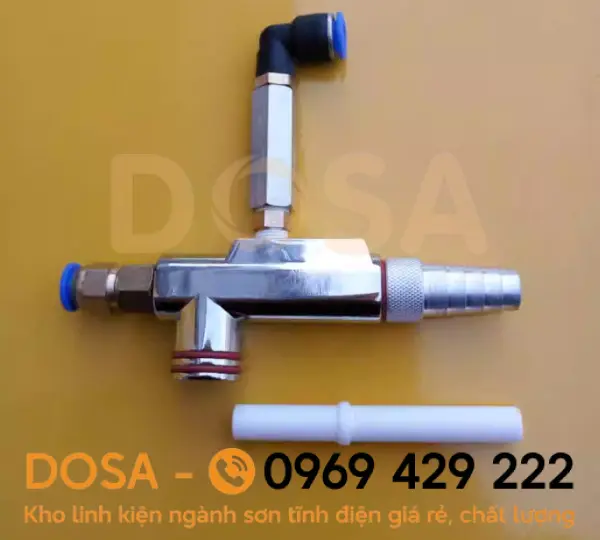 Bộ bơm bột sơn tĩnh điện DoSa - S1 hoạt động ổn định, giá rẻ