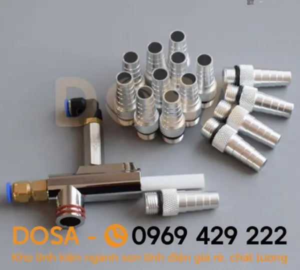 Bộ bơm bột sơn tĩnh điện DoSa - S1 hoạt động ổn định, giá rẻ