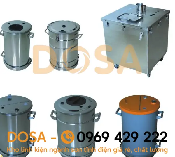 Thùng đựng bột sơn tĩnh điện chất lượng, giá tốt