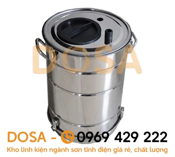 Thùng đựng bột sơn tĩnh điện