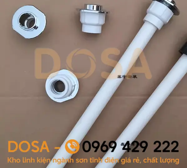 Nút gắn ống hút bột thùng sơn tĩnh điện chất lượng
