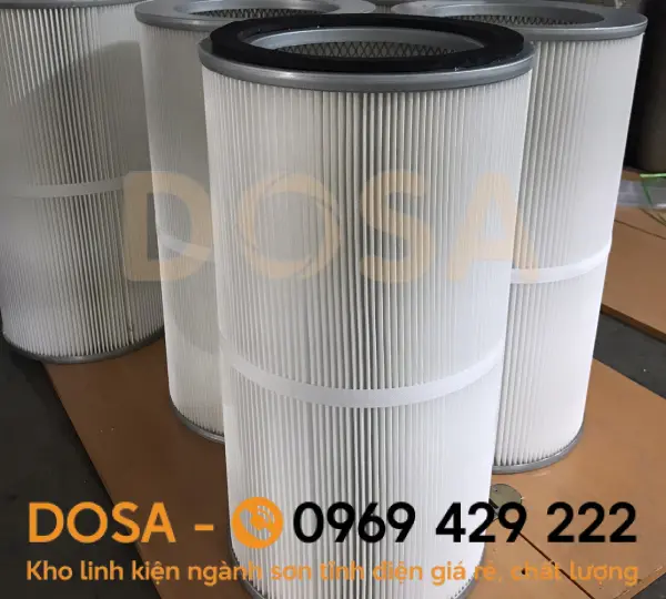 Filter lọc bụi sơn tĩnh điện bằng nhựa chính hãng, giá tốt