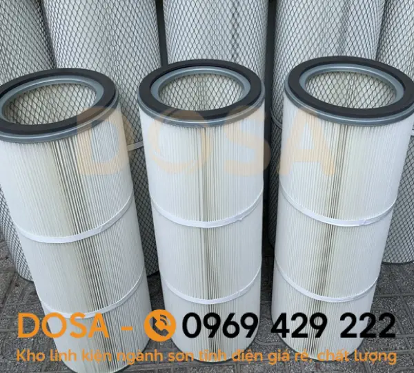 Filter lọc bụi sơn tĩnh điện bằng nhựa chính hãng, giá tốt