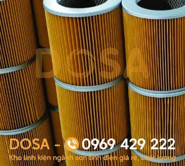 Filter lọc bụi sơn tĩnh điện bằng giấy chất lượng, giá rẻ