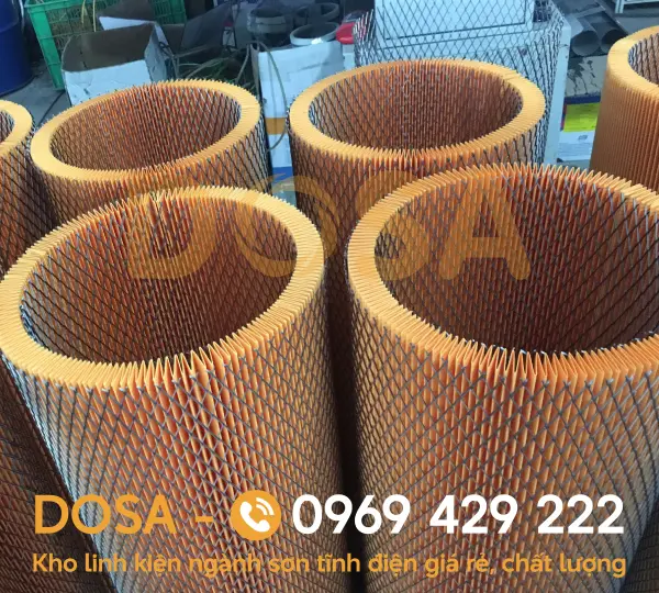 Filter lọc bụi sơn tĩnh điện bằng giấy chất lượng, giá rẻ