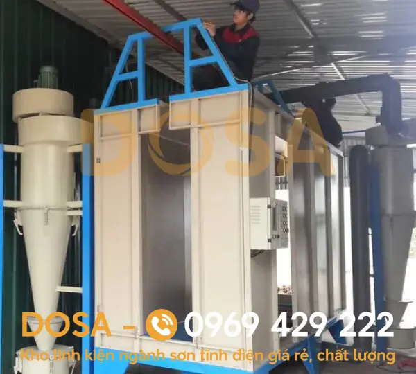 Operating notes for a powder coating recovery cyclone