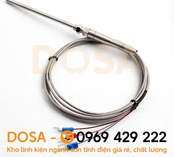 Cảm biến nhiệt độ PT100 3 dây siêu bền, giá rẻ nhất hiện nay