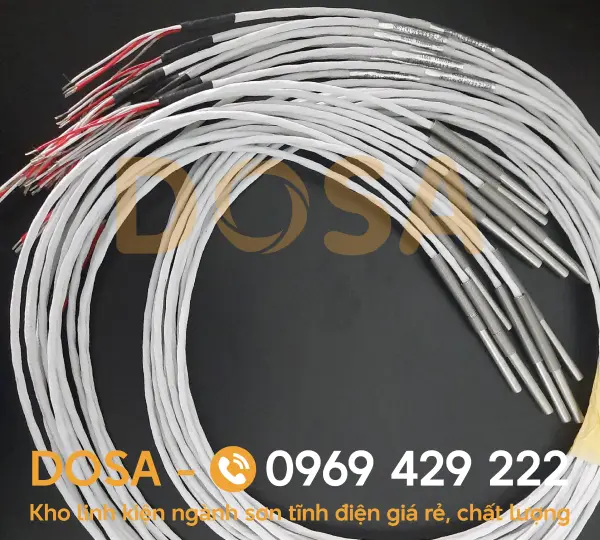 Cảm biến nhiệt độ PT100 dạng dây siêu bền, hoạt động ổn định