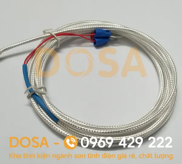 Cảm biến nhiệt độ PT100 dạng dây siêu bền, hoạt động ổn định