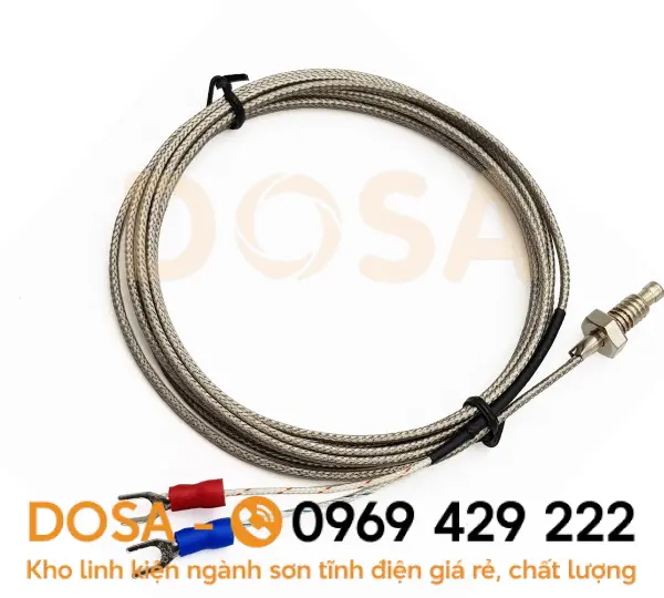 Cảm biến nhiệt độ PT100 dạng dây siêu bền, hoạt động ổn định