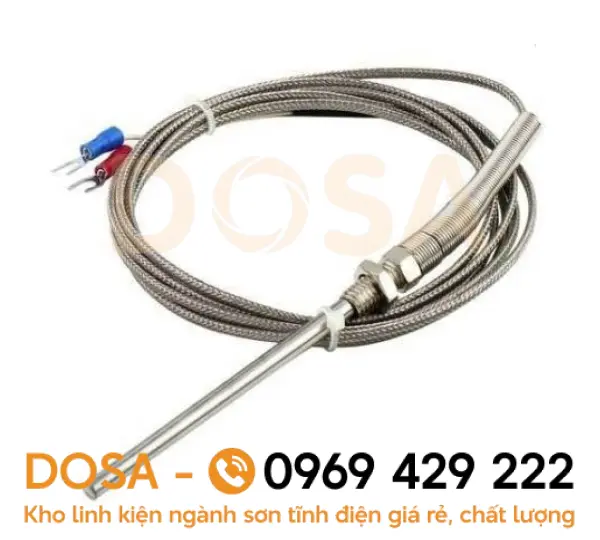 Cảm biến nhiệt độ 2 dây chính xác cao, chịu nhiệt, giá rẻ