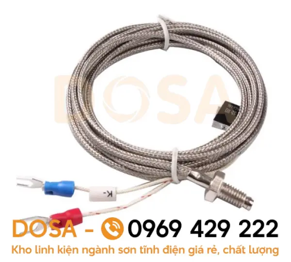 Cảm biến nhiệt độ 2 dây chính xác cao, chịu nhiệt, giá rẻ