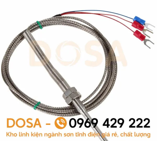 Cảm biến nhiệt độ 3 dây chính hãng, chịu nhiệt tốt, giá rẻ