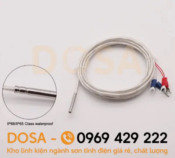 Cảm biến nhiệt độ 4 dây độ chính xác cao, hoạt động ổn định