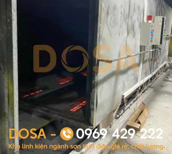 Bộ điều khiển áp gas cho lò sấy sơn tĩnh điện cao cấp