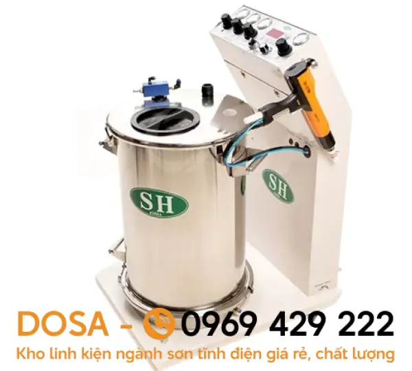 Thùng đựng bột sơn tĩnh điện SOOHO giá tốt nhất hiện nay
