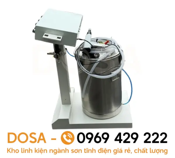 Thùng đựng bột sơn tĩnh điện Kwang 201 bằng inox siêu bền