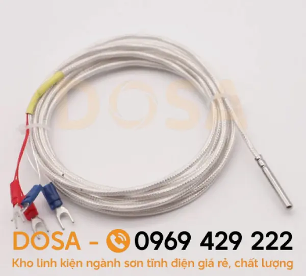 Cảm biến nhiệt độ PT100 4 dây an toàn, chính xác cao