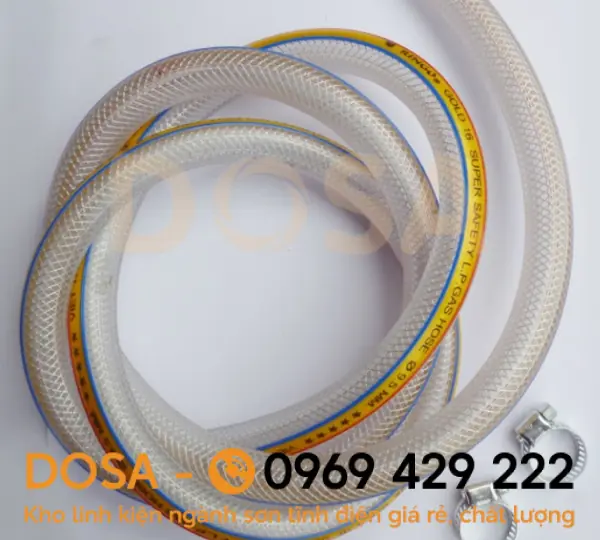 Dây gas công nghiệp chịu nhiệt chính hãng, an toàn, giá rẻ