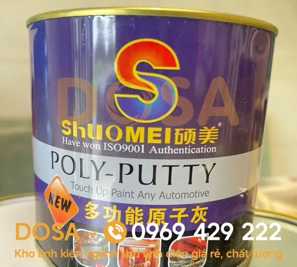 Bột trét chịu nhiệt cho sơn tĩnh điện chất lượng, giá rẻ