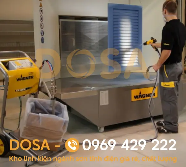 Cửa hàng súng sơn tĩnh điện Wagner tại Ninh Thuận giá rẻ