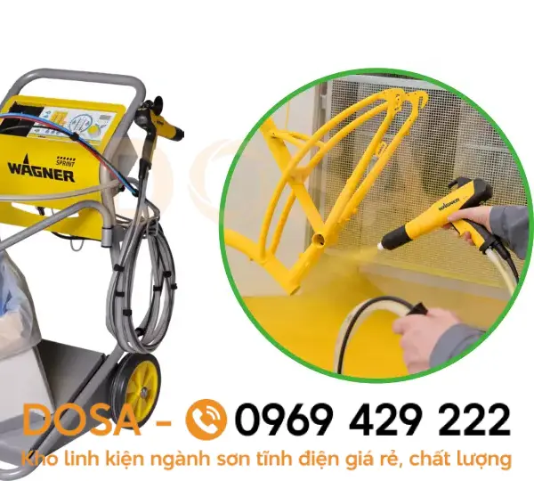 Top 3 đại lý súng sơn tĩnh điện Wagner tại Bến Tre giá rẻ