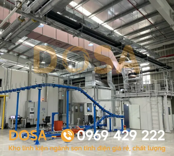 Tổng hợp 5 xưởng lắp đặt lò sơn tĩnh điện tại Long An giá rẻ