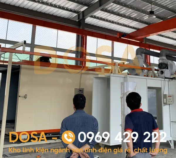 Top 7 đơn vị lắp đặt lò sơn tĩnh điện tại Hải Phòng uy tín