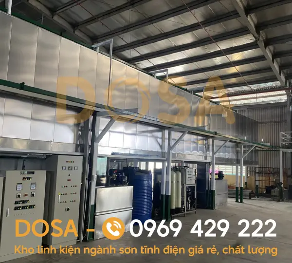 Top 5 đơn vị lắp đặt lò sơn tĩnh điện tại Nam Định giá rẻ