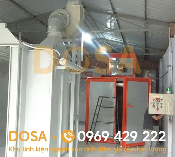 Top 5 đơn vị lắp đặt lò sơn tĩnh điện tại Nam Định giá rẻ