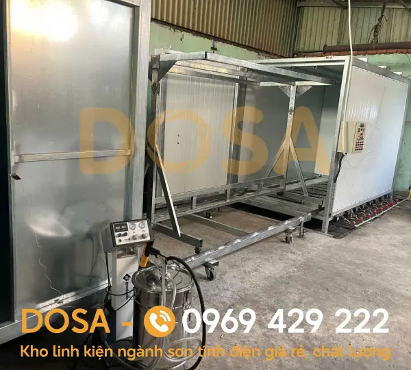 Top 5 đơn vị lắp đặt lò sơn tĩnh điện tại Thái Nguyên uy tín